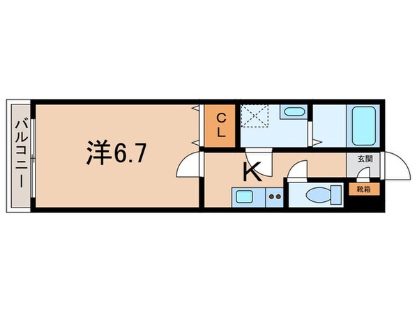 ソルディア垂水の物件間取画像